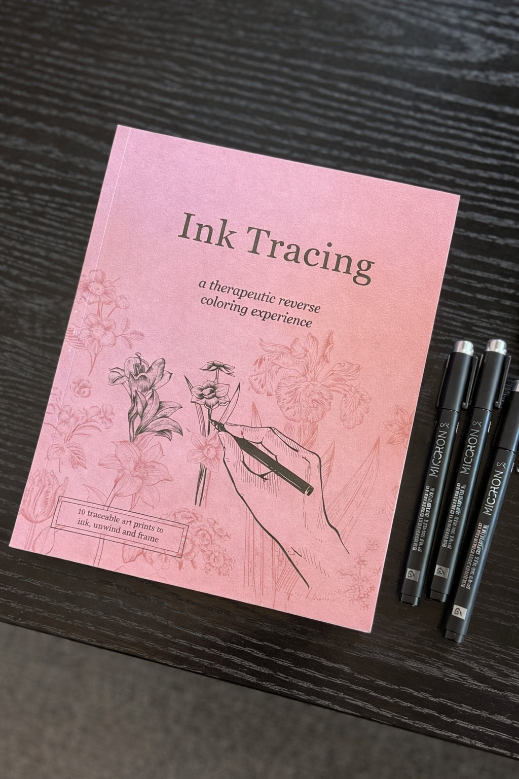 Ink Tracing Book - A Meditative Coloring Experience