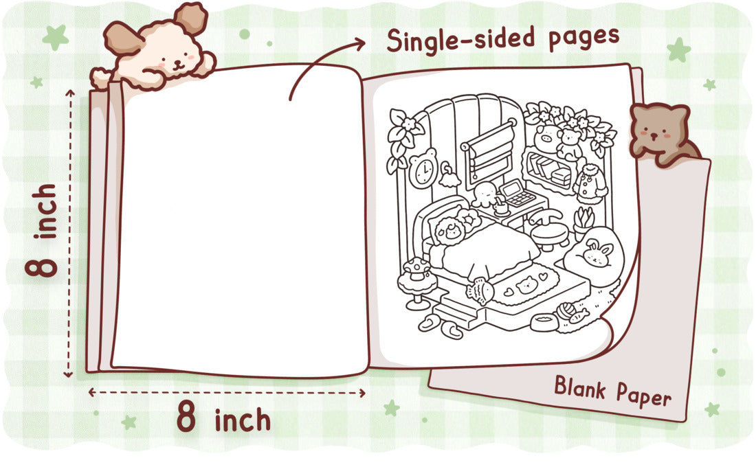 Cozy Corner Coloring Book