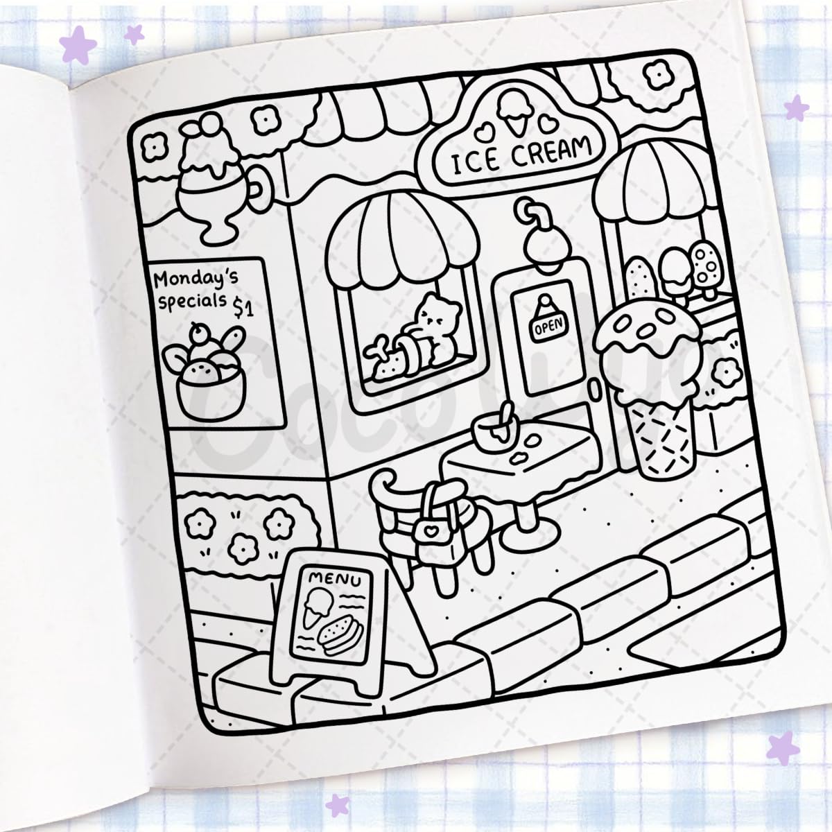 Cozy Corner Coloring Book