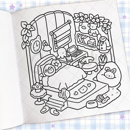 Cozy Corner Coloring Book