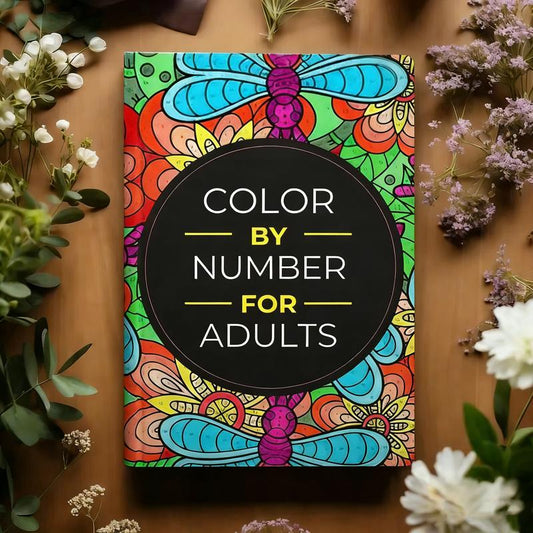Color By Number For Adults