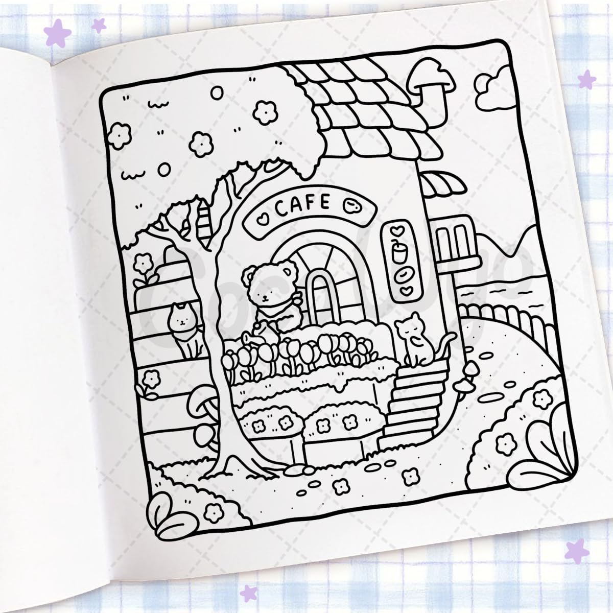 Cozy Corner Coloring Book