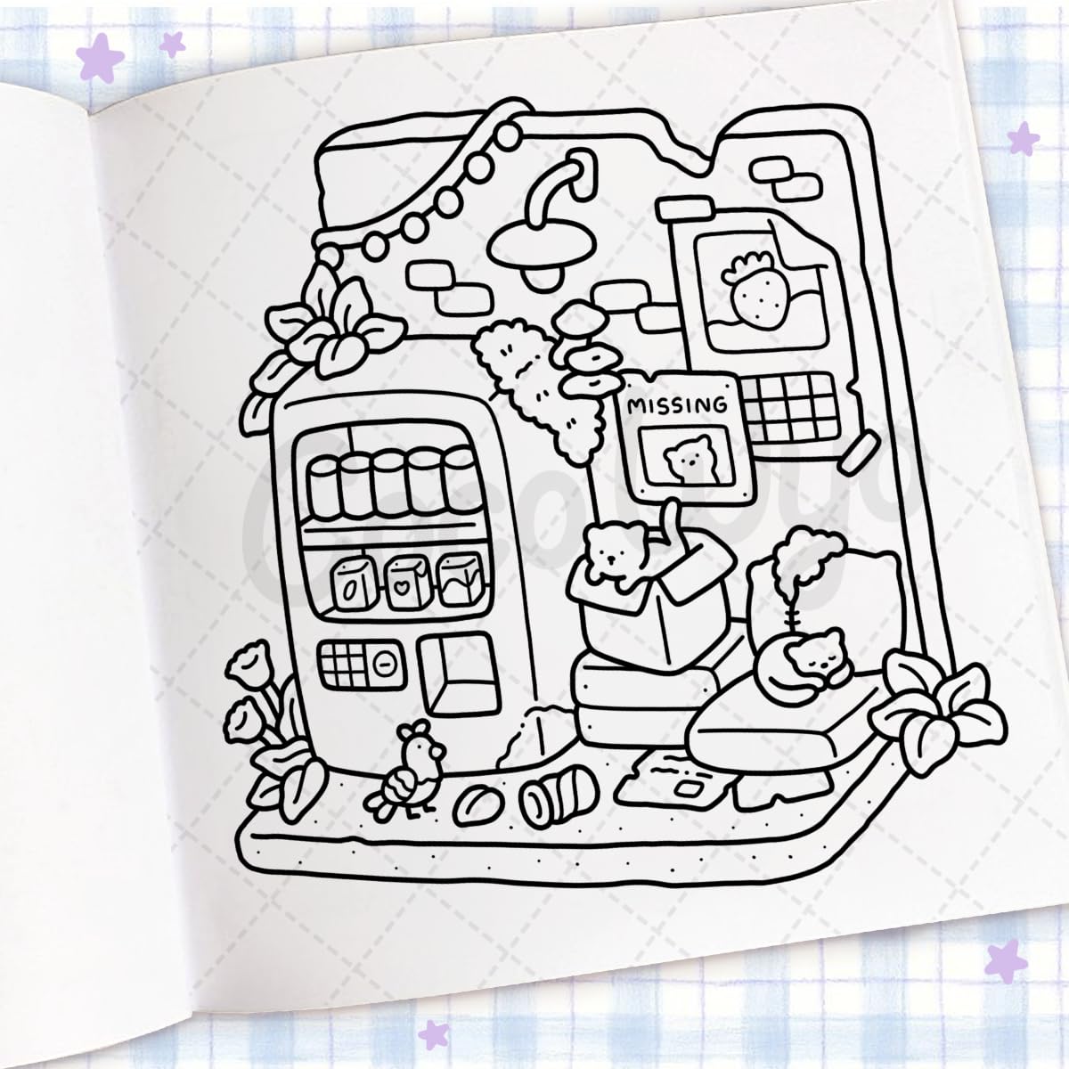 Cozy Corner Coloring Book
