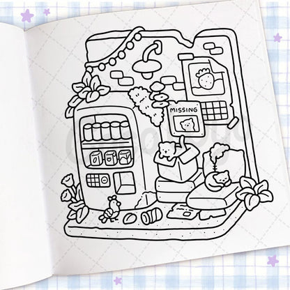 Cozy Corner Coloring Book