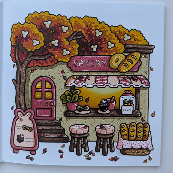 Cozy Corner Coloring Book