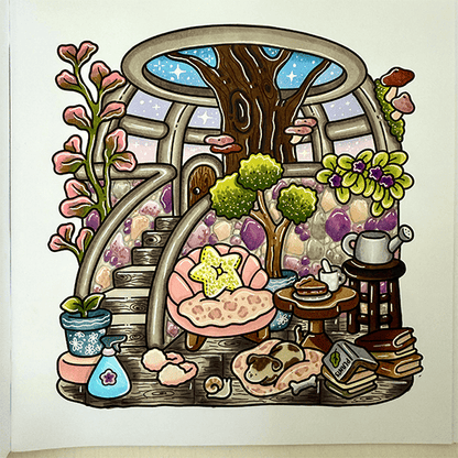 Cozy Corner Coloring Book