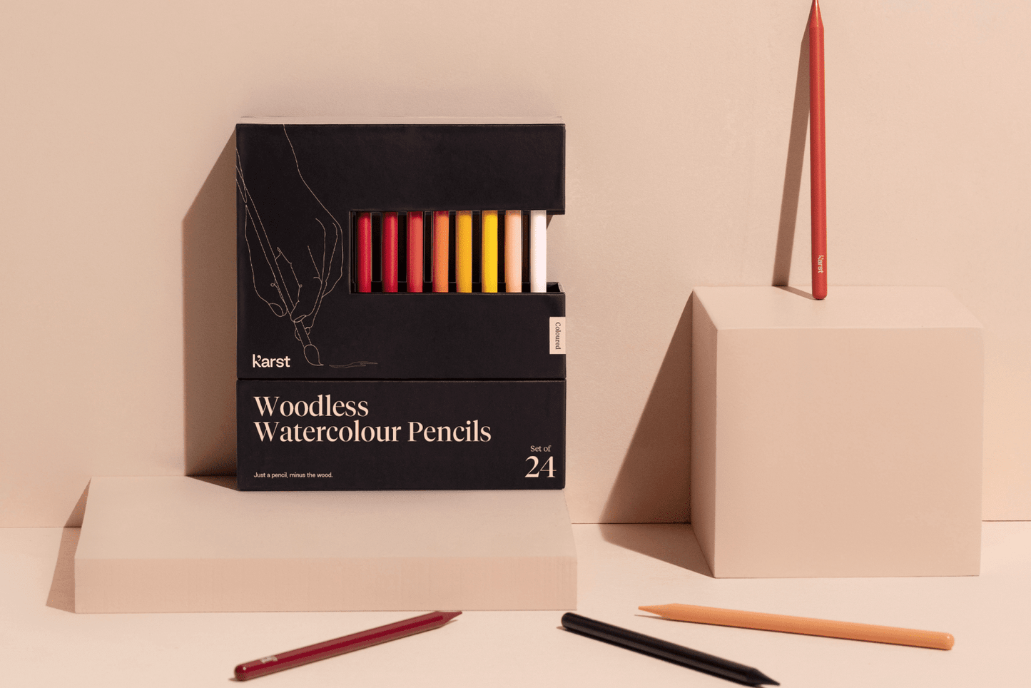 Plaura™ Woodless Watercolour Pencils