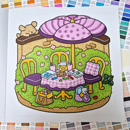 Cozy Corner Coloring Book