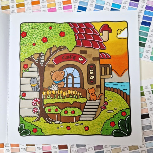 Cozy Corner Coloring Book