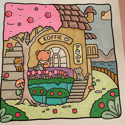 Cozy Corner Coloring Book