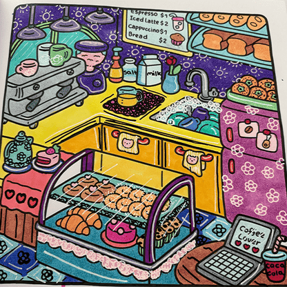 Cozy Corner Coloring Book