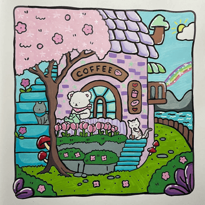 Cozy Corner Coloring Book