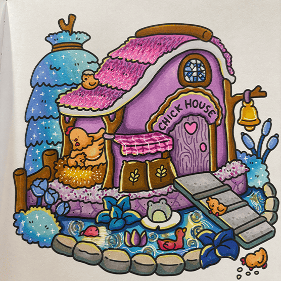 Cozy Corner Coloring Book