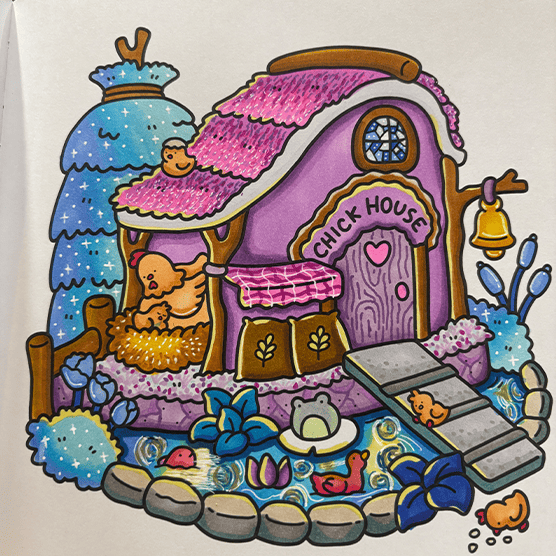 Cozy Corner Coloring Book