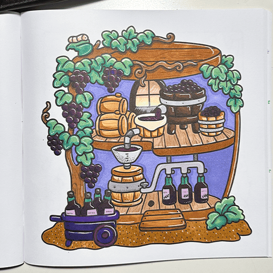 Cozy Corner Coloring Book