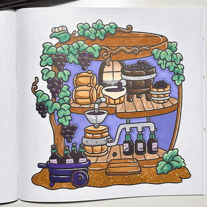 Cozy Corner Coloring Book