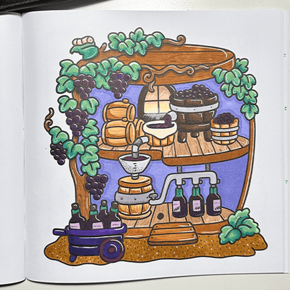 Cozy Corner Coloring Book