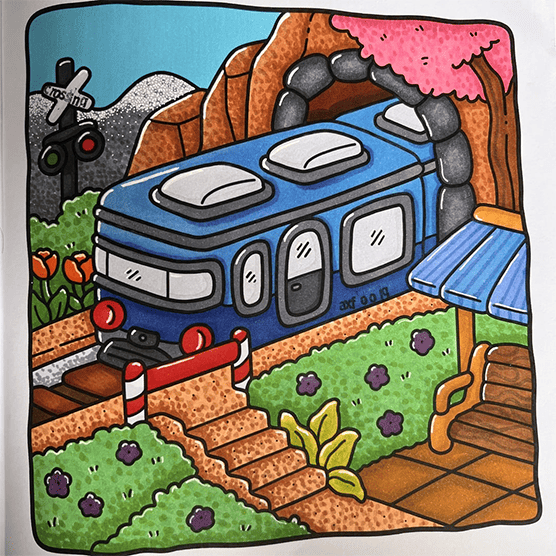 Cozy Corner Coloring Book